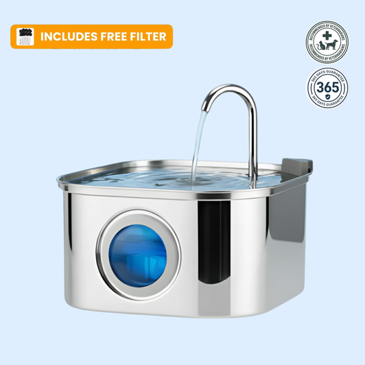 Cattella Stainless Steel Pet Fountain